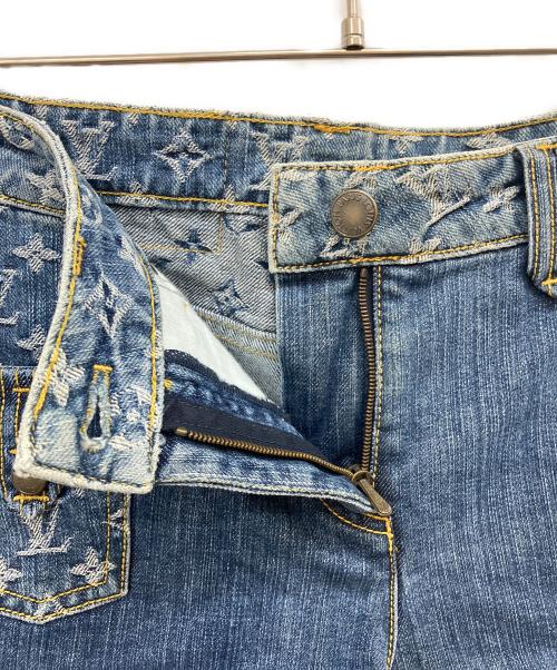 LOUIS VUITTON（ルイ ヴィトン）LOUIS VUITTON (ルイ ヴィトン) モノグラムショートデニム インディゴ サイズ:Sの古着・服飾アイテム