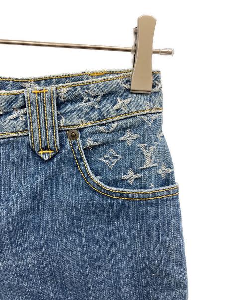 LOUIS VUITTON（ルイ ヴィトン）LOUIS VUITTON (ルイ ヴィトン) モノグラムショートデニム インディゴ サイズ:Sの古着・服飾アイテム