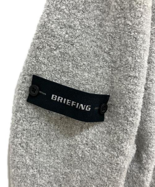 BRIEFING（ブリーフィング）BRIEFING (ブリーフィング) ブークレヤーン タートルネックニット グレー サイズ:XLの古着・服飾アイテム