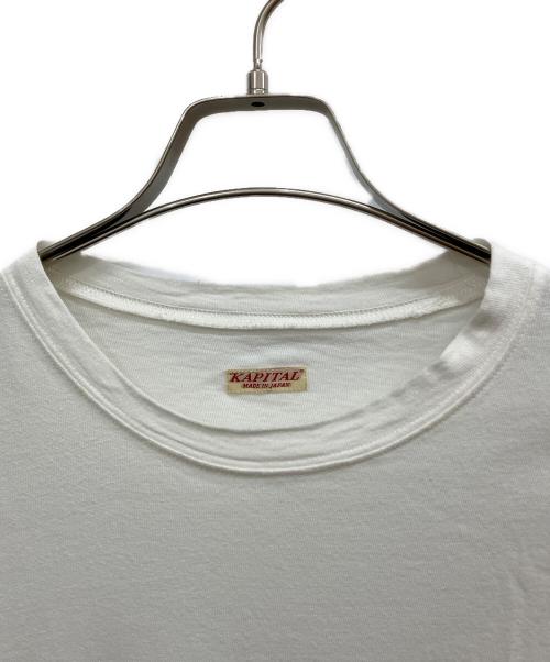 KAPITAL（キャピタル）KAPITAL (キャピタル) プリントTシャツ ホワイト サイズ:SIZE 2の古着・服飾アイテム