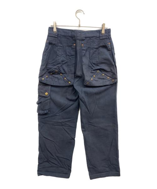 KAPITAL（キャピタル）KAPITAL (キャピタル) ワークパンツ ネイビー サイズ:2の古着・服飾アイテム