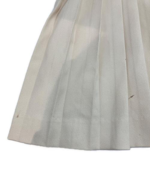 HER LIP TO（ハーリップトゥ）HER LIP TO (ハーリップトゥ) Vienna Pleated Mini Skirt ホワイト サイズ:Sの古着・服飾アイテム