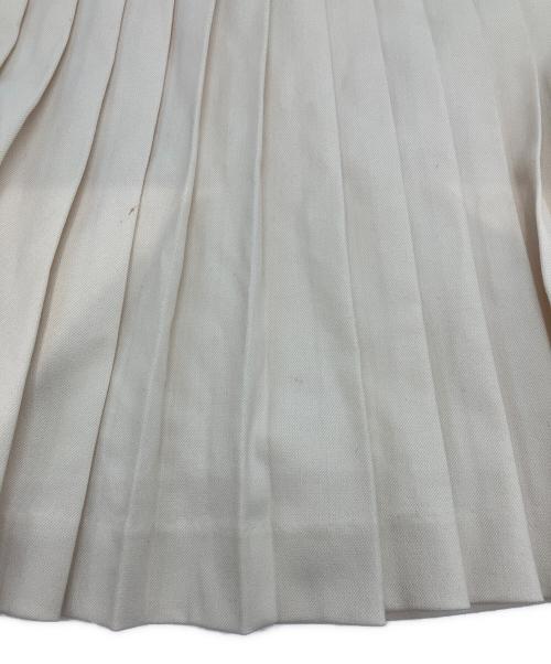 HER LIP TO（ハーリップトゥ）HER LIP TO (ハーリップトゥ) Vienna Pleated Mini Skirt ホワイト サイズ:Sの古着・服飾アイテム