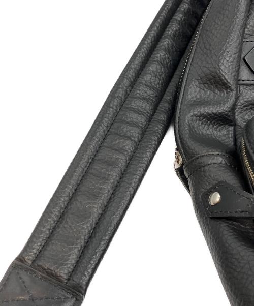 Vivienne Westwood（ヴィヴィアンウエストウッド）Vivienne Westwood (ヴィヴィアンウエストウッド) レザーバックパック ブラックの古着・服飾アイテム