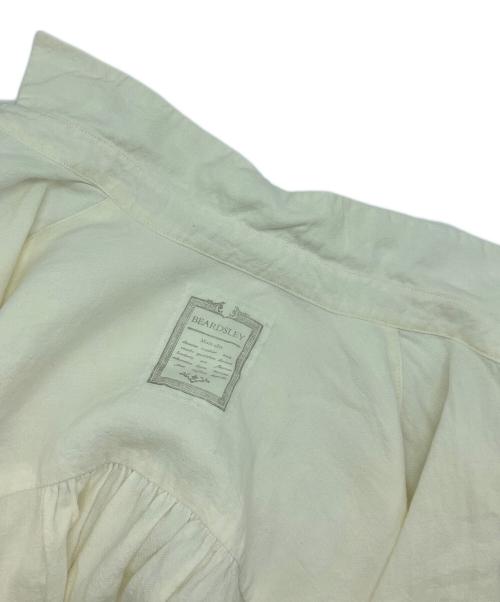 BEARDSLEY（ビアズリー）BEARDSLEY (ビアズリー) リネンシャツ ホワイト サイズ:Ｆの古着・服飾アイテム