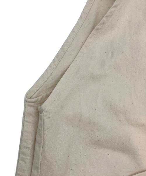 KAGURE（カグレ）kagure (カグレ) デニムサロペット ホワイト サイズ:FREEの古着・服飾アイテム