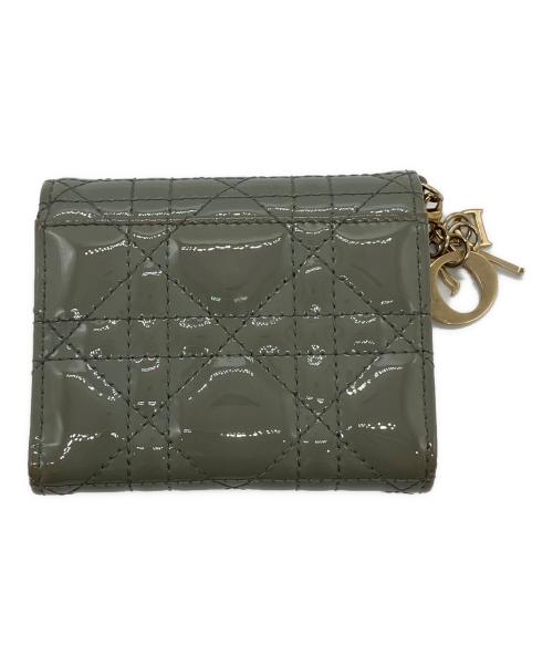 Christian Dior（クリスチャン ディオール）Christian Dior (クリスチャン ディオール) Lady Dior Lotus/コンパクトウォレットの古着・服飾アイテム