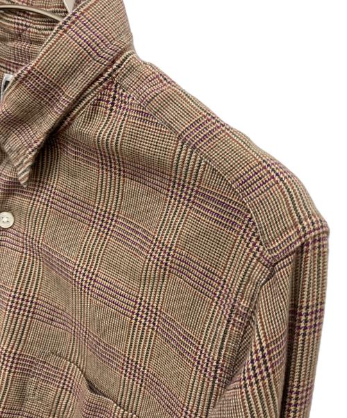Engineered Garments（エンジニアド ガーメンツ）Engineered Garments (エンジニアド ガーメンツ) チェックシャツ ブラウン サイズ:Mの古着・服飾アイテム