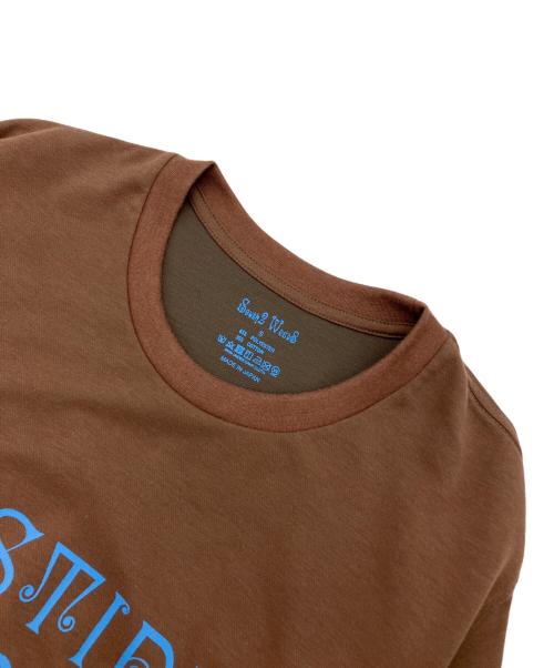 South2 West8（サウスツー ウエストエイト）south2 west8 (サウスツー ウエストエイト) L/S Crew Neck Tee ブラウン サイズ:Sの古着・服飾アイテム