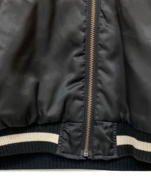 CUNE（キューン）CUNE (キューン) スカジャン ブラック×ホワイト サイズ:SIZE 1の古着・服飾アイテム