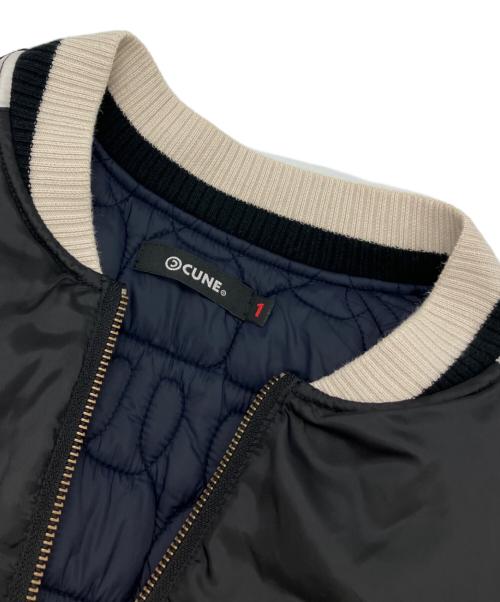 CUNE（キューン）CUNE (キューン) スカジャン ブラック×ホワイト サイズ:SIZE 1の古着・服飾アイテム
