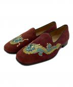GUCCIグッチ）の古着「スリッポン」｜レッド