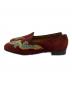 GUCCI (グッチ) スリッポン レッド サイズ:SIZE71/2：17000円