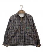 FOX FIRE×FREAK'S STOREフォックスファイヤー×フリークスストア）の古着「別注 New destination JKT CHECK」｜ブラウン