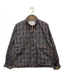 FOX FIRE×FREAK'S STORE（フォックスファイヤー×フリークスストア）の古着「別注 New destination JKT CHECK」｜ブラウン