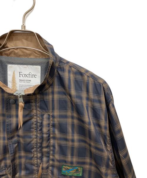 FOX FIRE（フォックスファイヤー）FOX FIRE (フォックスファイヤー) FREAK'S STORE (フリークスストア) 別注 New destination JKT CHECK ブラウン サイズ:Mの古着・服飾アイテム