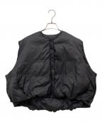 wee9sウィークス）の古着「egg down vest」｜ブラック
