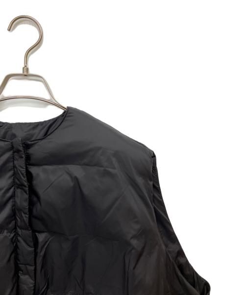 wee9s（ウィークス）wee9s (ウィークス) egg down vest ブラック サイズ:Freeの古着・服飾アイテム