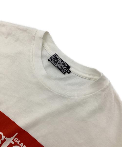 Hysteric Glamour（ヒステリックグラマー）Hysteric Glamour (ヒステリックグラマー) Tシャツ ホワイト サイズ:Mの古着・服飾アイテム