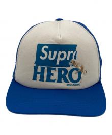SUPREME×ANTIHERO（シュプリーム×アンタイヒーロー）の古着「メッシュキャップ」｜ブルー