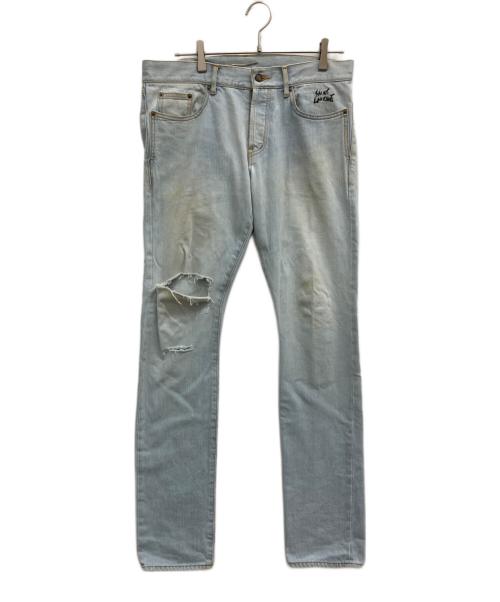 Saint Laurent Paris（サンローランパリ）Saint Laurent Paris (サンローランパリ) デニムパンツ スカイブルー サイズ:SIZE31の古着・服飾アイテム