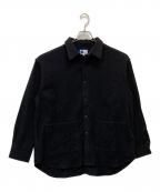 JAPAN BLUE JEANSジャパンブルージーンズ）の古着「刺子ビッグシャツジャケット」｜ブラック