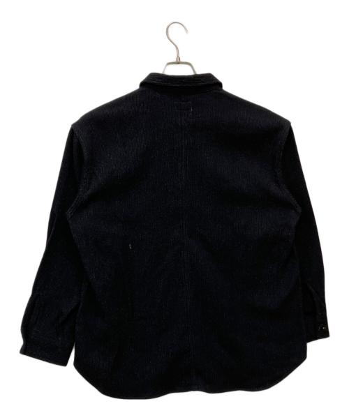 JAPAN BLUE JEANS（ジャパンブルージーンズ）JAPAN BLUE JEANS (ジャパンブルージーンズ) 刺子ビッグシャツジャケット ブラック サイズ:Mの古着・服飾アイテム