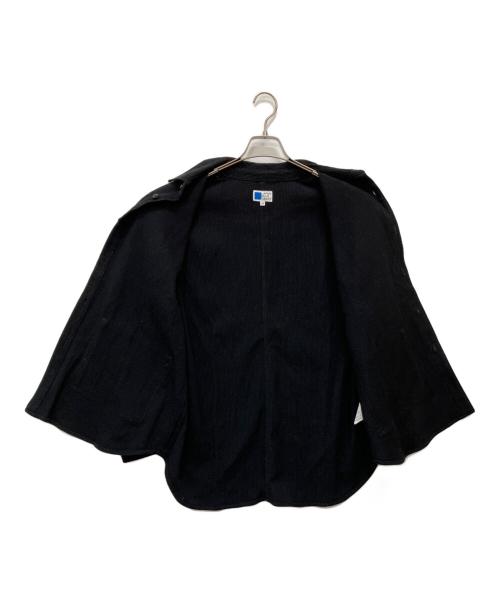 JAPAN BLUE JEANS（ジャパンブルージーンズ）JAPAN BLUE JEANS (ジャパンブルージーンズ) 刺子ビッグシャツジャケット ブラック サイズ:Mの古着・服飾アイテム