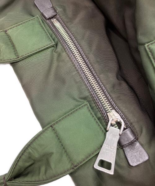 PRADA（プラダ）PRADA (プラダ) リバーシブルトートバッグ ブラックの古着・服飾アイテム