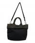 PRADA (プラダ) リバーシブルトートバッグ ブラック：14000円