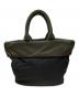 PRADA (プラダ) リバーシブルトートバッグ ブラック：14000円