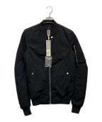 RICK OWENSリックオウエンス）の古着「BOMBER IMBOTTITO FLIGHT JACKET」｜ブラック