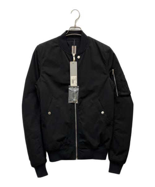 RICK OWENS（リックオウエンス）RICK OWENS (リックオウエンス) BOMBER IMBOTTITO FLIGHT JACKET ブラック サイズ:XSの古着・服飾アイテム