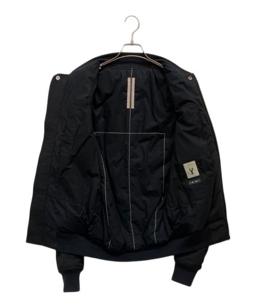 RICK OWENS（リックオウエンス）RICK OWENS (リックオウエンス) BOMBER IMBOTTITO FLIGHT JACKET ブラック サイズ:XSの古着・服飾アイテム
