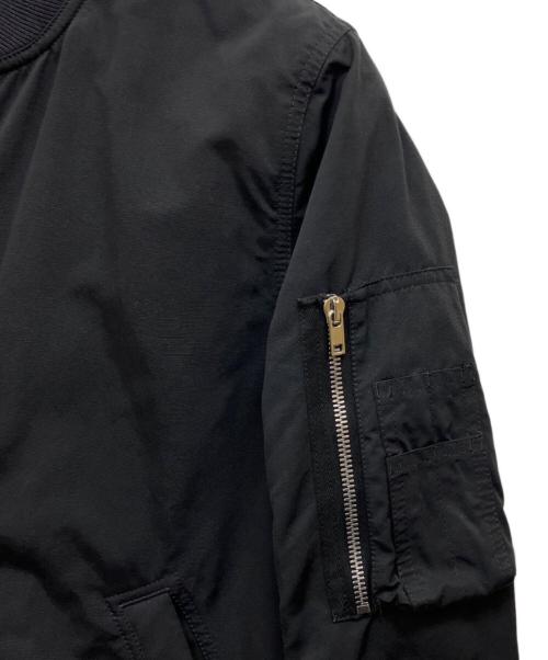 RICK OWENS（リックオウエンス）RICK OWENS (リックオウエンス) BOMBER IMBOTTITO FLIGHT JACKET ブラック サイズ:XSの古着・服飾アイテム