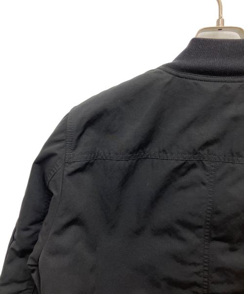 RICK OWENS（リックオウエンス）RICK OWENS (リックオウエンス) BOMBER IMBOTTITO FLIGHT JACKET ブラック サイズ:XSの古着・服飾アイテム