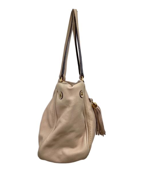 LOEWE（ロエベ）LOEWE (ロエベ) レザーバッグ ピンクの古着・服飾アイテム