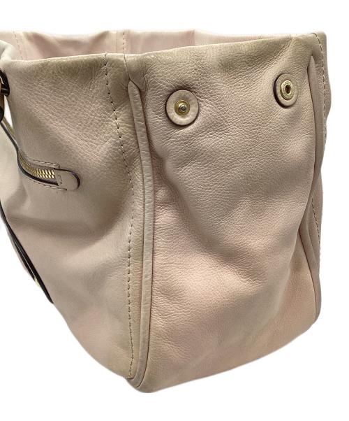 LOEWE（ロエベ）LOEWE (ロエベ) レザーバッグ ピンクの古着・服飾アイテム