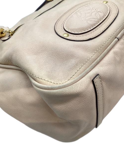 LOEWE（ロエベ）LOEWE (ロエベ) レザーバッグ ピンクの古着・服飾アイテム
