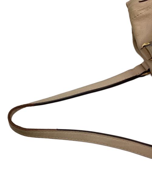 LOEWE（ロエベ）LOEWE (ロエベ) レザーバッグ ピンクの古着・服飾アイテム