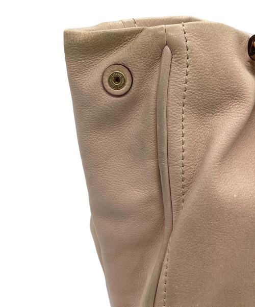LOEWE（ロエベ）LOEWE (ロエベ) レザーバッグ ピンクの古着・服飾アイテム