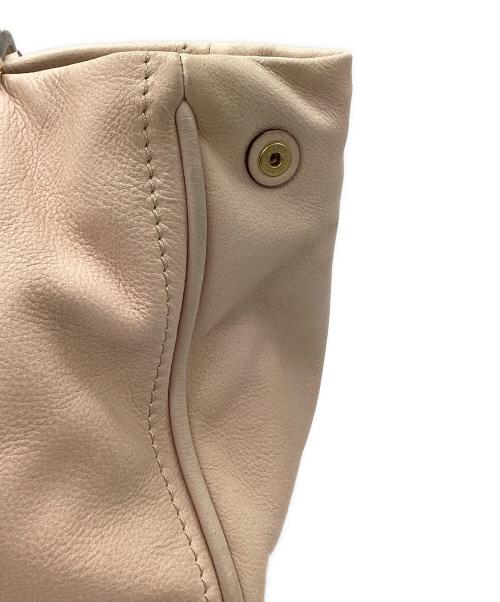 LOEWE（ロエベ）LOEWE (ロエベ) レザーバッグ ピンクの古着・服飾アイテム