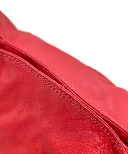 LOEWE（ロエベ）LOEWE (ロエベ) レザーバッグ ショッキングピンクの古着・服飾アイテム