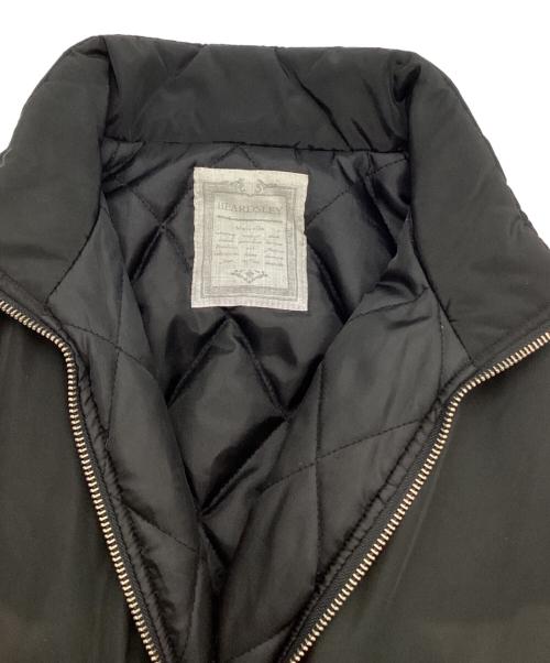 BEARDSLEY（ビアズリー）BEARDSLEY (ビアズリー) 中綿BIGポンチョコート ブラック サイズ:Fの古着・服飾アイテム