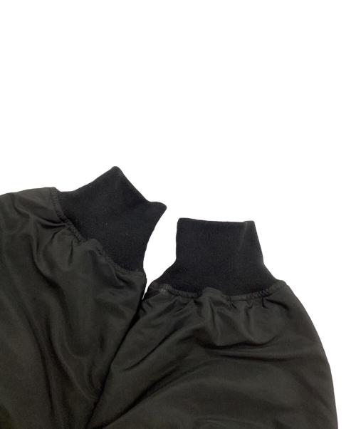 BEARDSLEY（ビアズリー）BEARDSLEY (ビアズリー) 中綿BIGポンチョコート ブラック サイズ:Fの古着・服飾アイテム