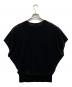 VERMEIL par iena (ヴェルメイユ パー イエナ) 26SS シアーフライスレーヤードトップス ブラック サイズ:F：8000円