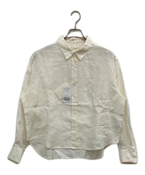 IENA（イエナ）IENA (イエナ) 26SS リネンワイドショートSH Re アイボリー サイズ:Fの古着・服飾アイテム