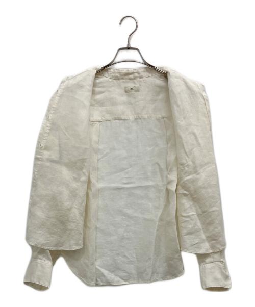 IENA（イエナ）IENA (イエナ) 26SS リネンワイドショートSH Re アイボリー サイズ:Fの古着・服飾アイテム