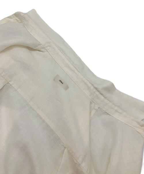 IENA（イエナ）IENA (イエナ) 26SS リネンワイドショートSH Re アイボリー サイズ:Fの古着・服飾アイテム
