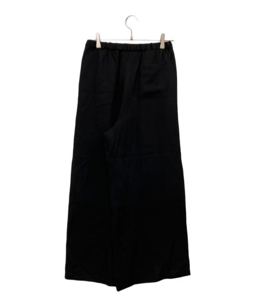 VERMEIL par iena（ヴェルメイユ パー イエナ）VERMEIL par iena (ヴェルメイユ パー イエナ) 26SS《手洗い可》トリアセリネンパンツ ブラック サイズ:36の古着・服飾アイテム
